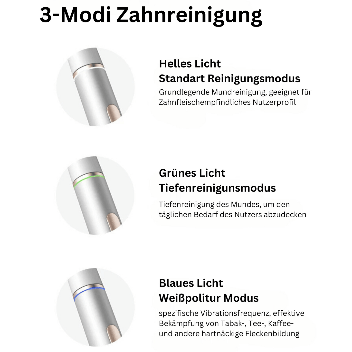 Zahnfee Designer Schallzahnbürste Mirooo