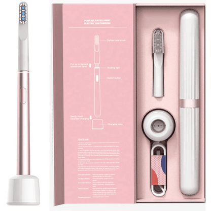 Zahnfee Schallzahnbürste mit 3 extra Bürstenköpfen