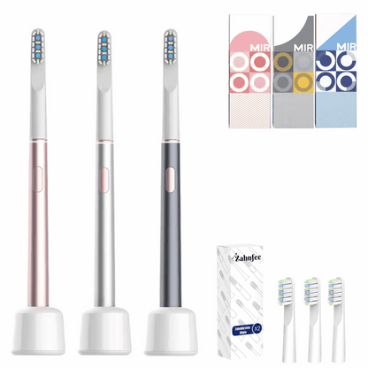 Zahnfee Schallzahnbürste mit 3 extra Bürstenköpfen
